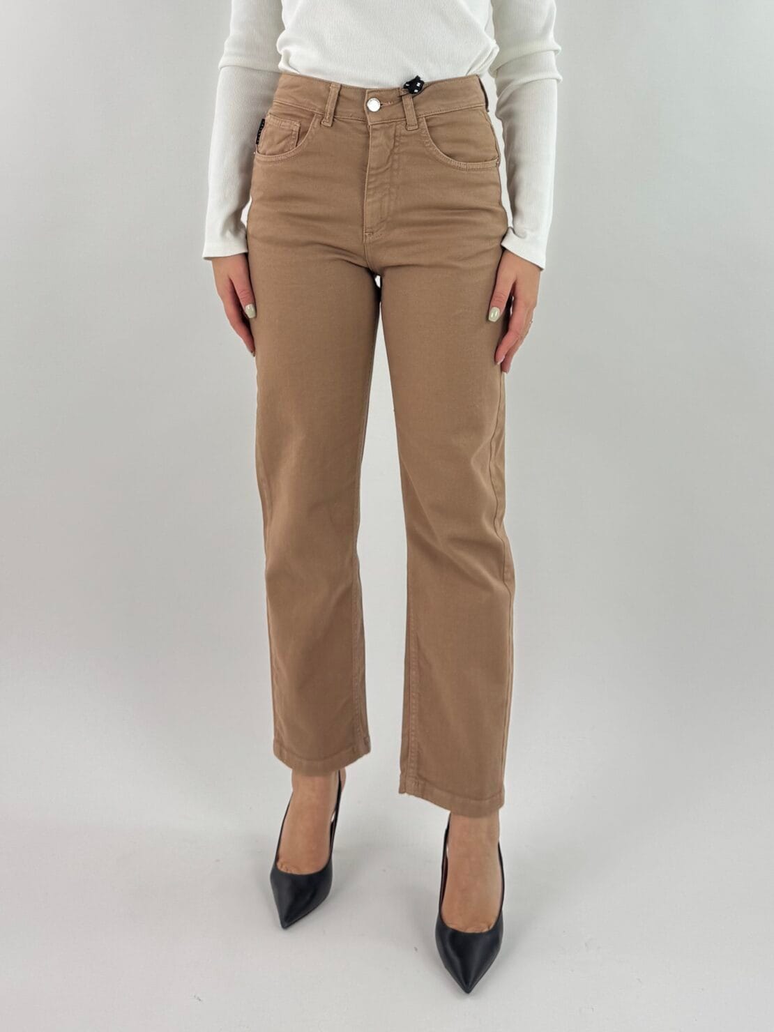 Pantalone tinta unita louis safari