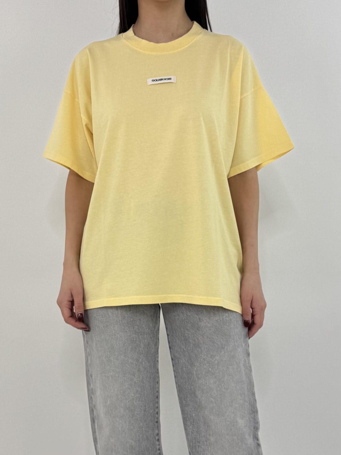 T-shirt golden hour giallo