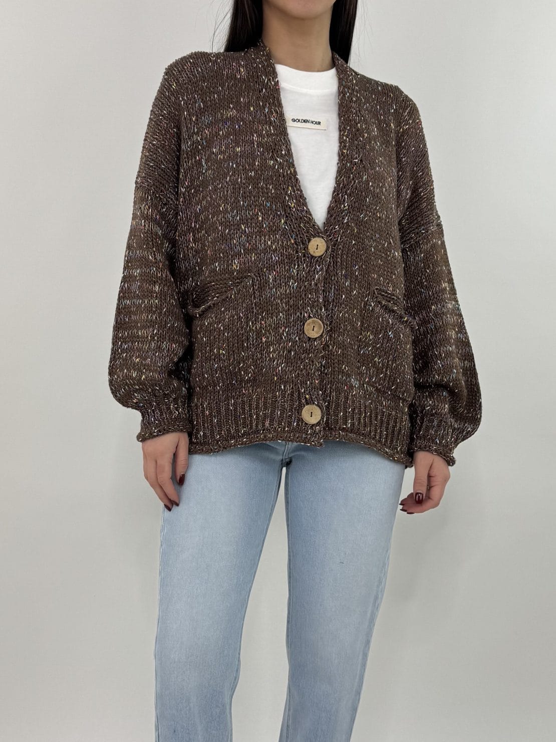 Cardigan multicolor moro