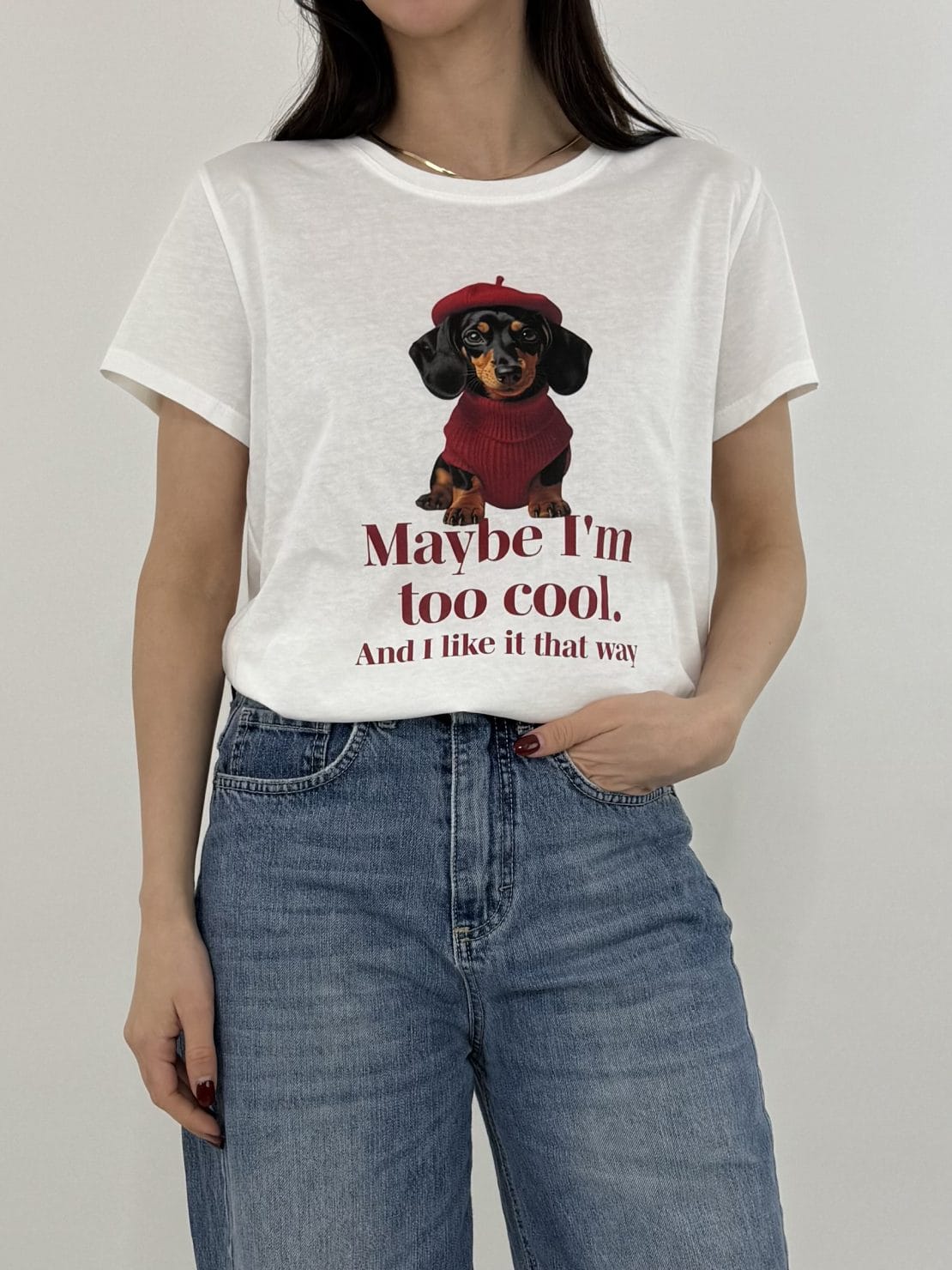 T-shirt bassotto