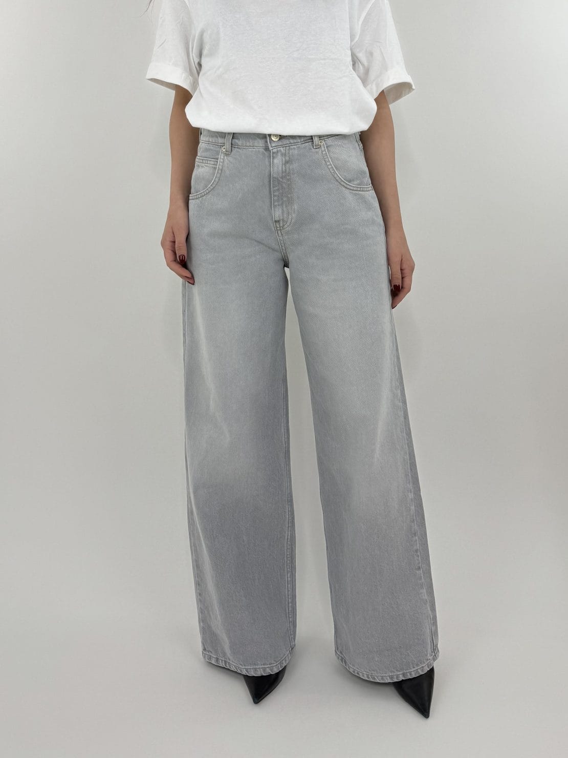 Jeans Mia grigio chiaro