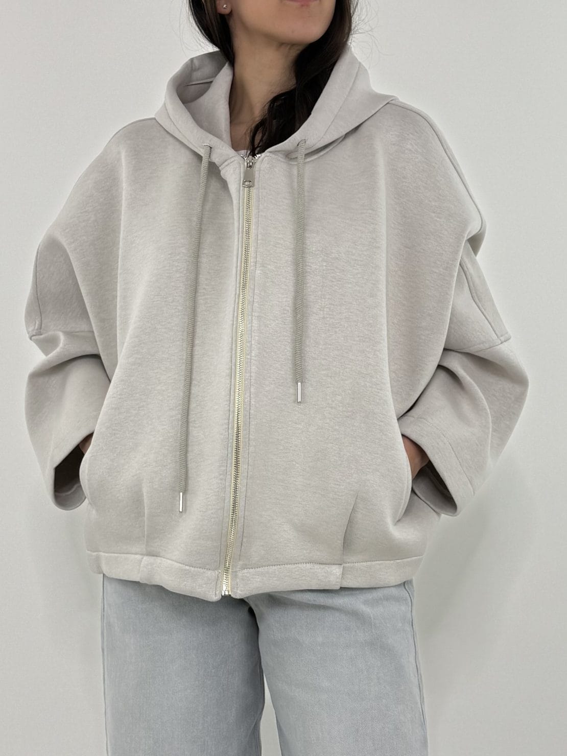 Felpa neoprene panna
