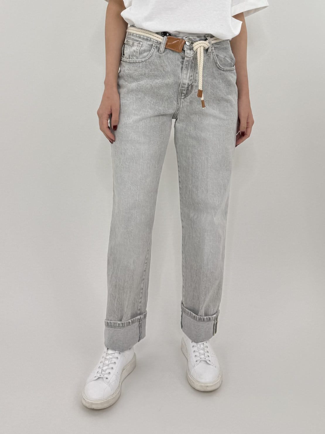 Pantalone Mandy Grigio