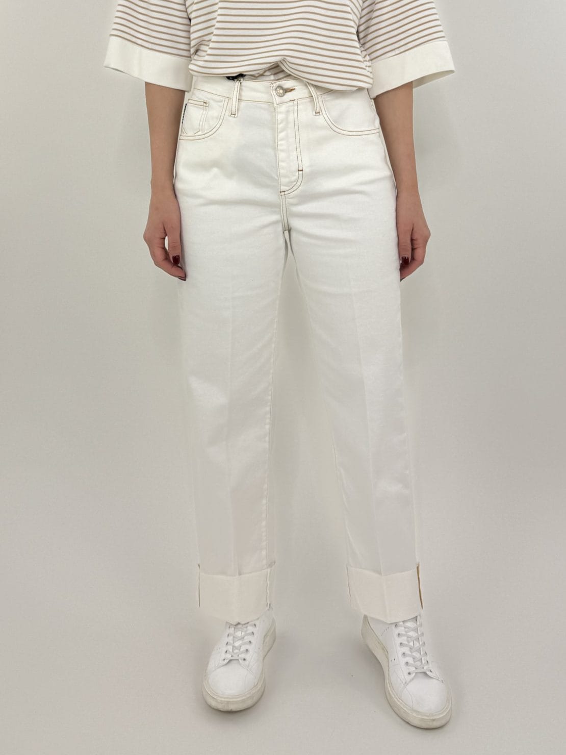 Pantalone Mandy bianco