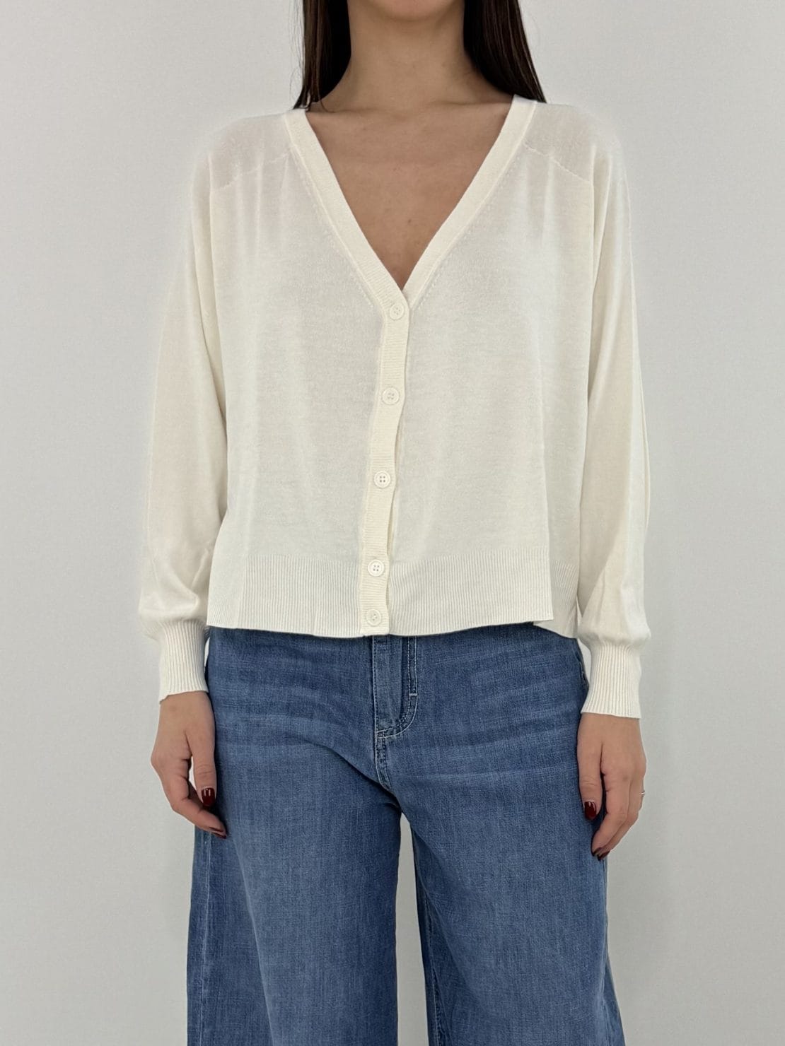 Cardigan crema