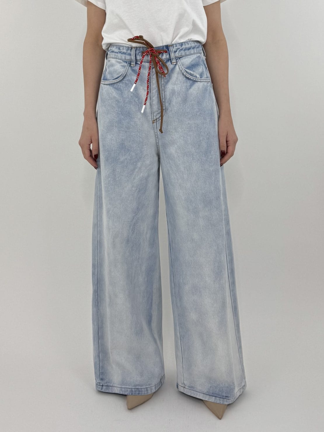 Jeans Giusy coulisse colorata