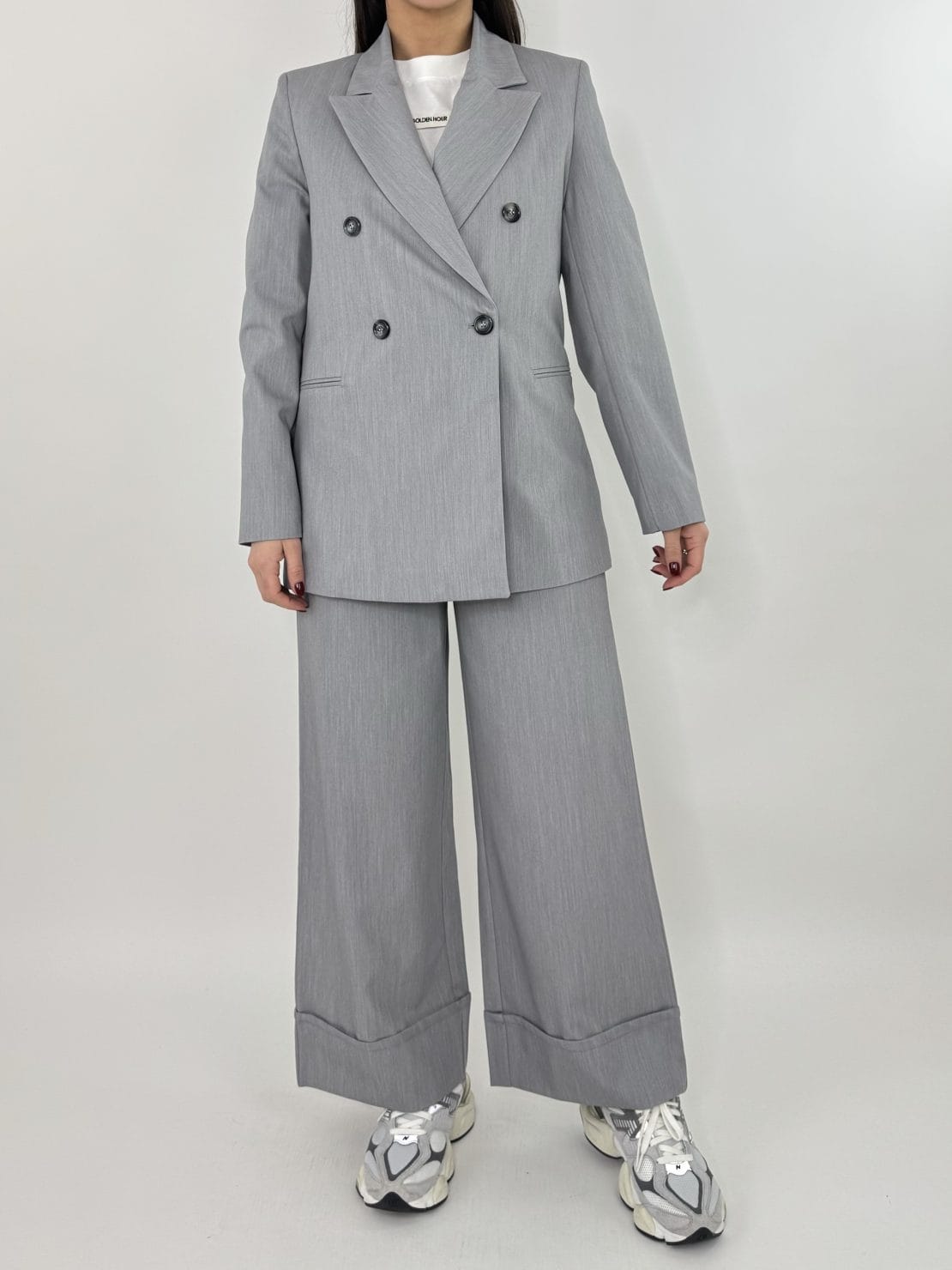 Completo doppio petto grigio