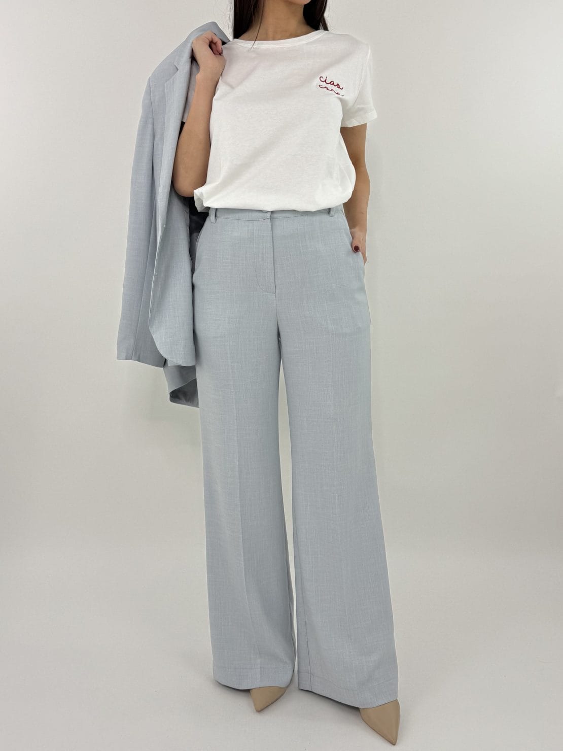 Pantalone bustino sky