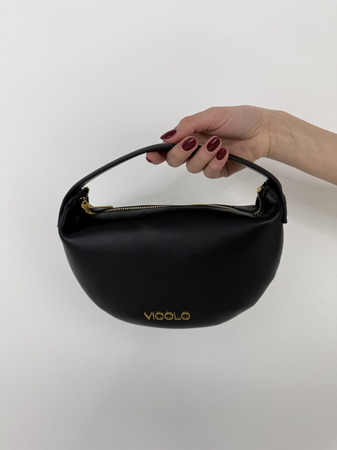 Borsa Croissant nero