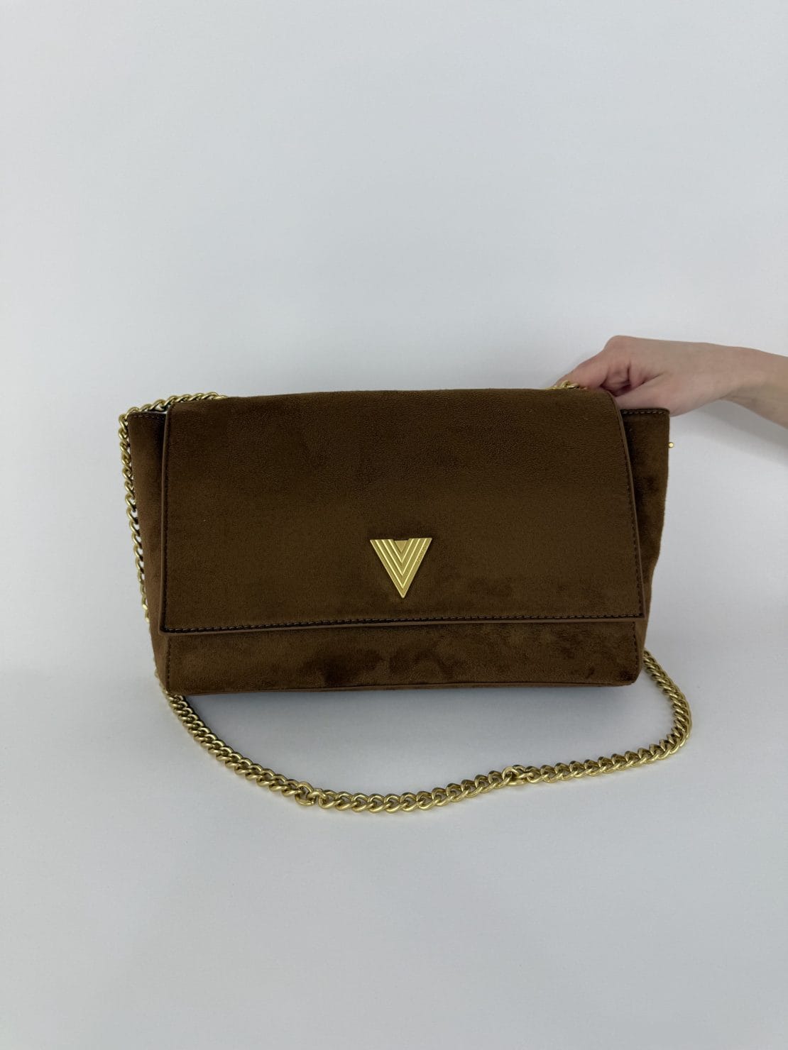 Borsa Duo suede