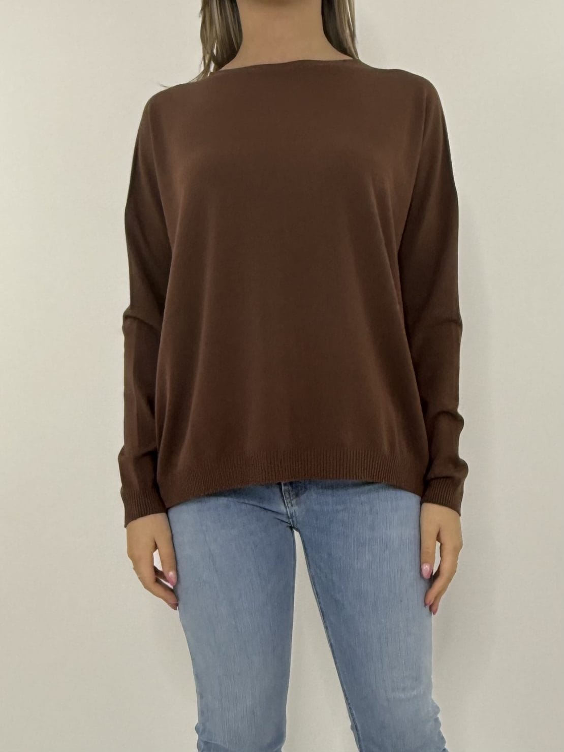 Pullover viscosa bruciato