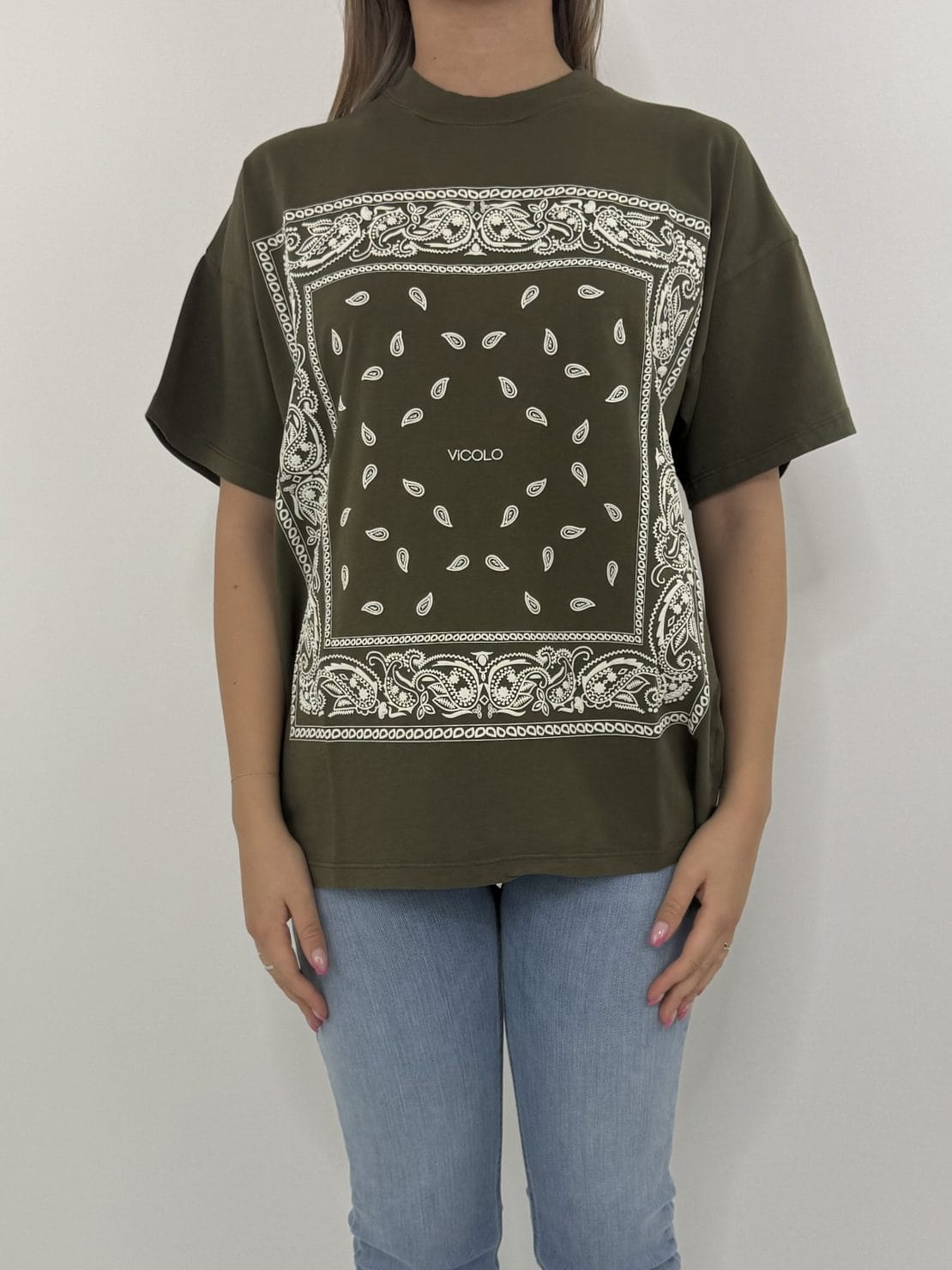 T-shirt bandana militare