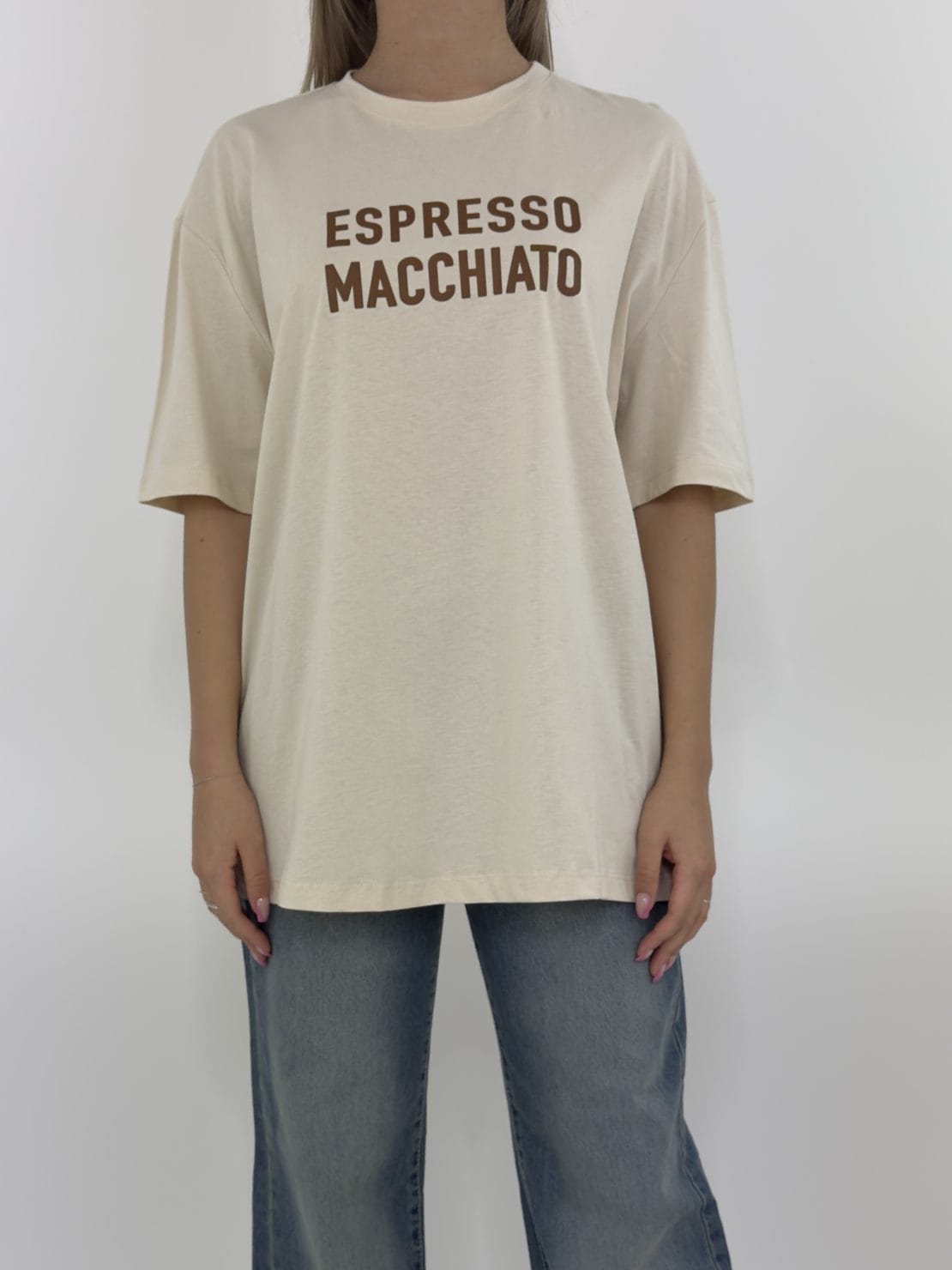 T-shirt espresso macchiato burro