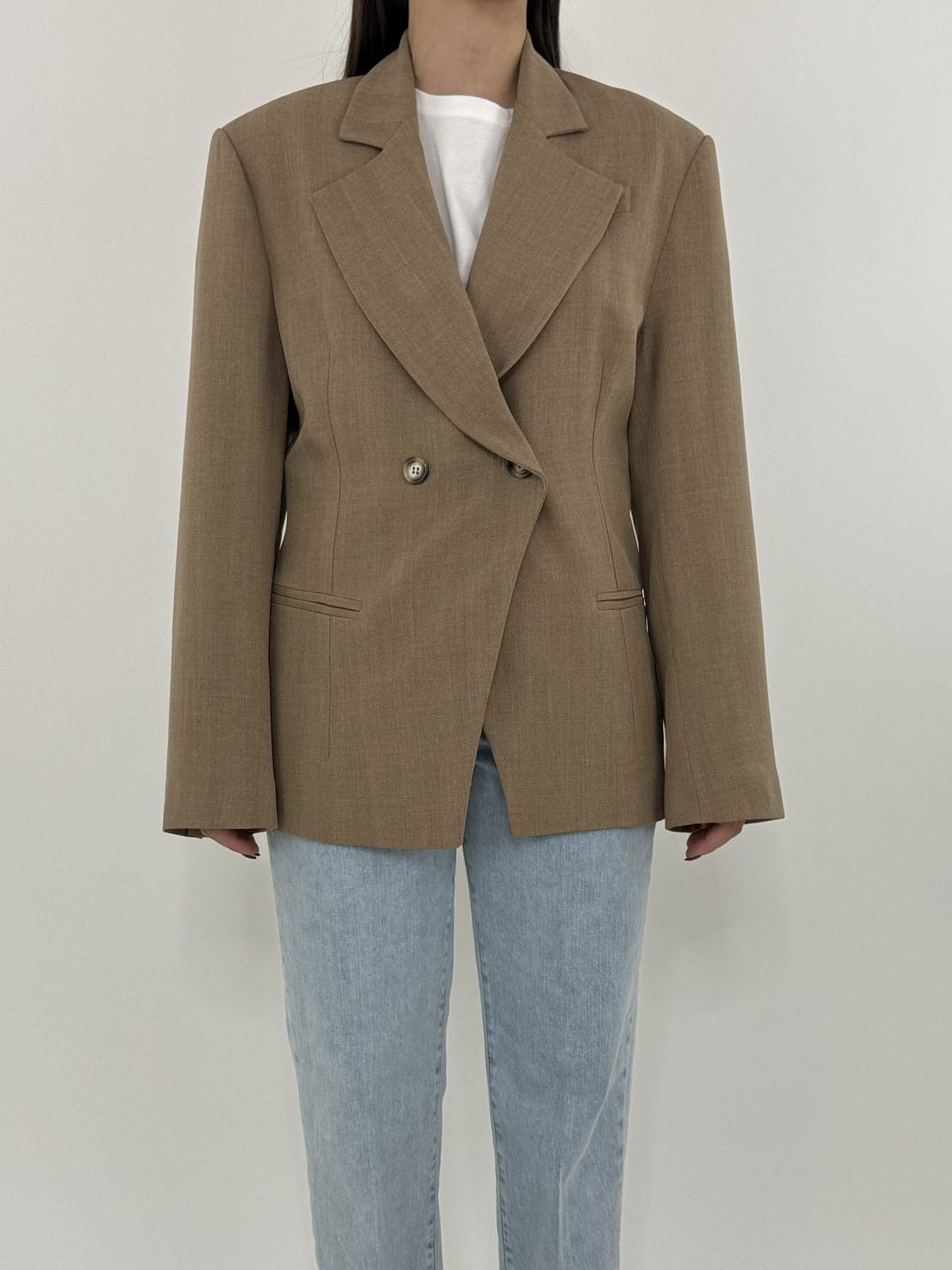Giacca doppiopetto corda filo lurex