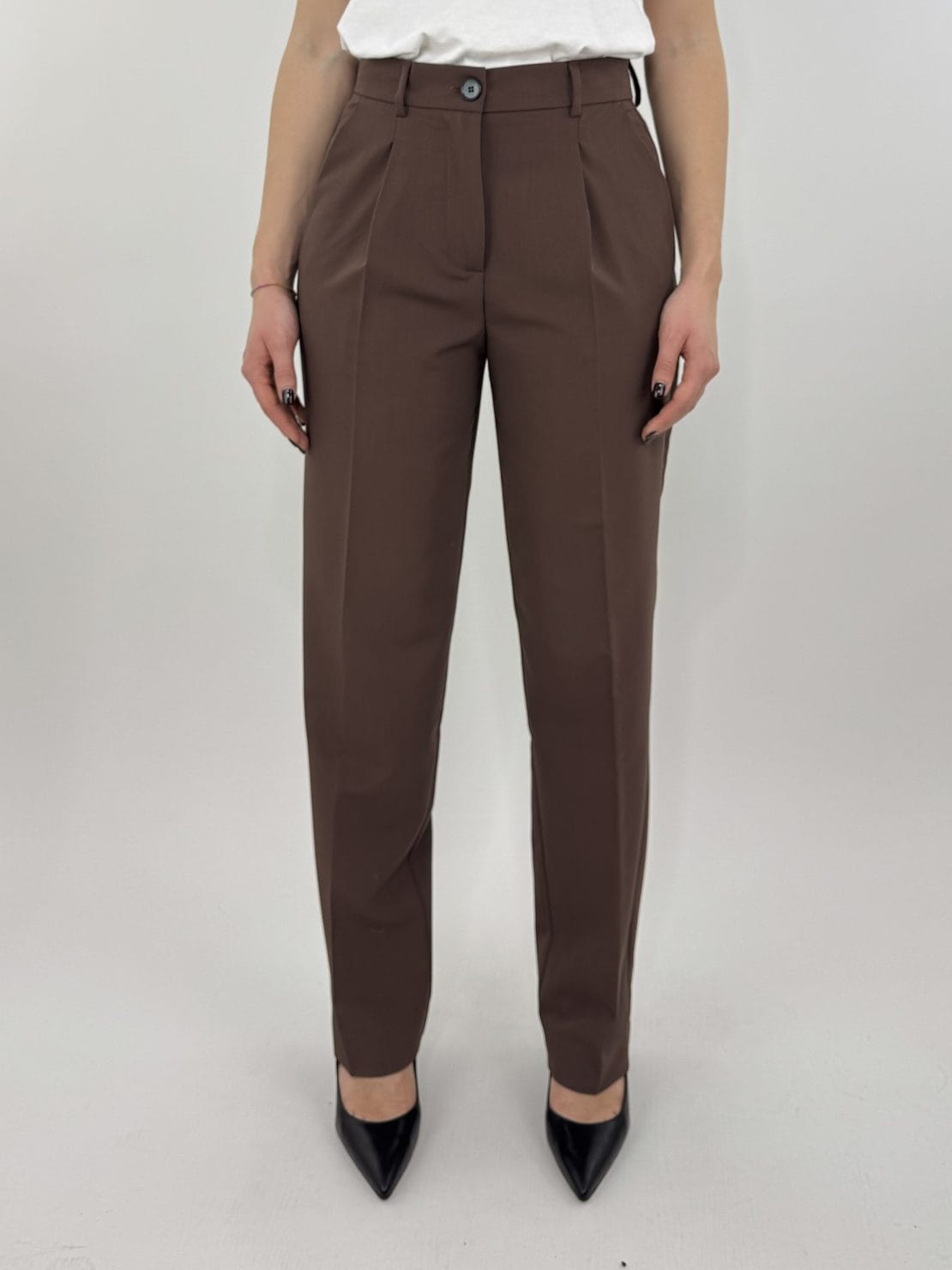 Pantalone sartoriale moro