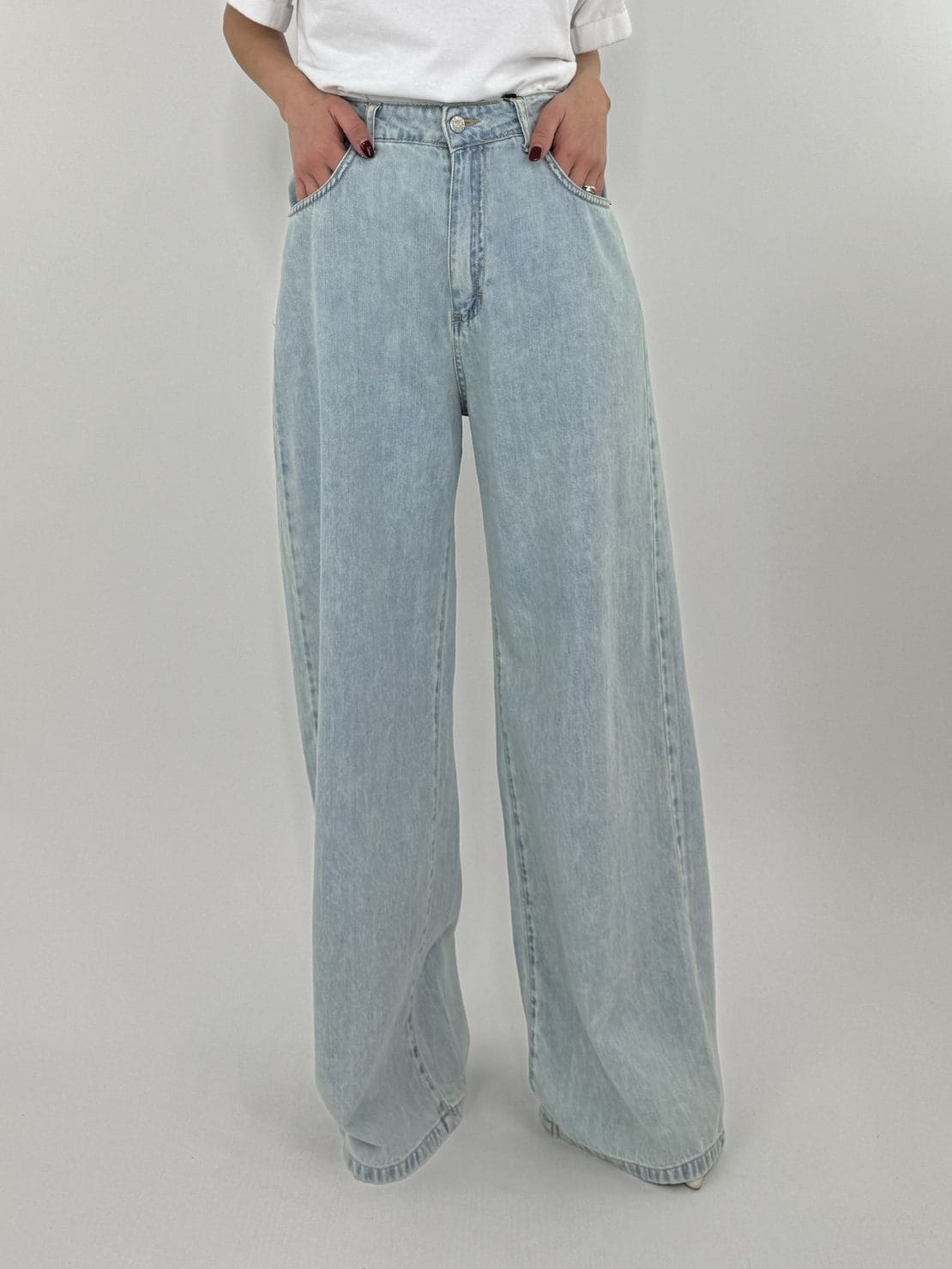 Jeans tasche ampie over