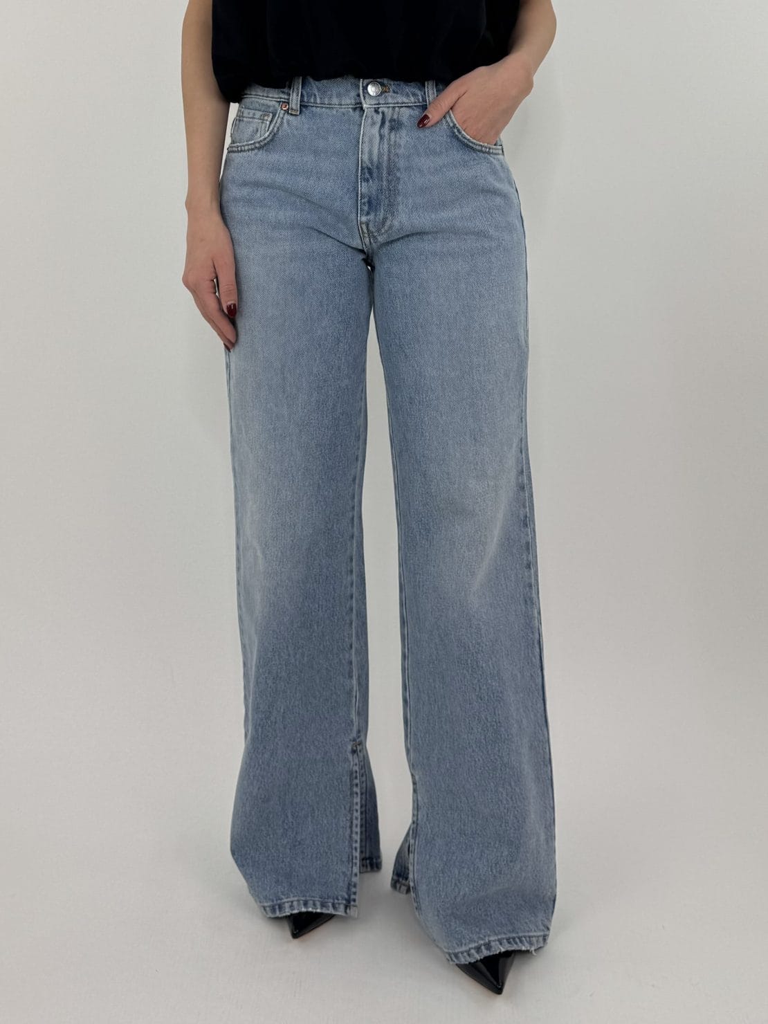 Jeans alex spacchetti laterali