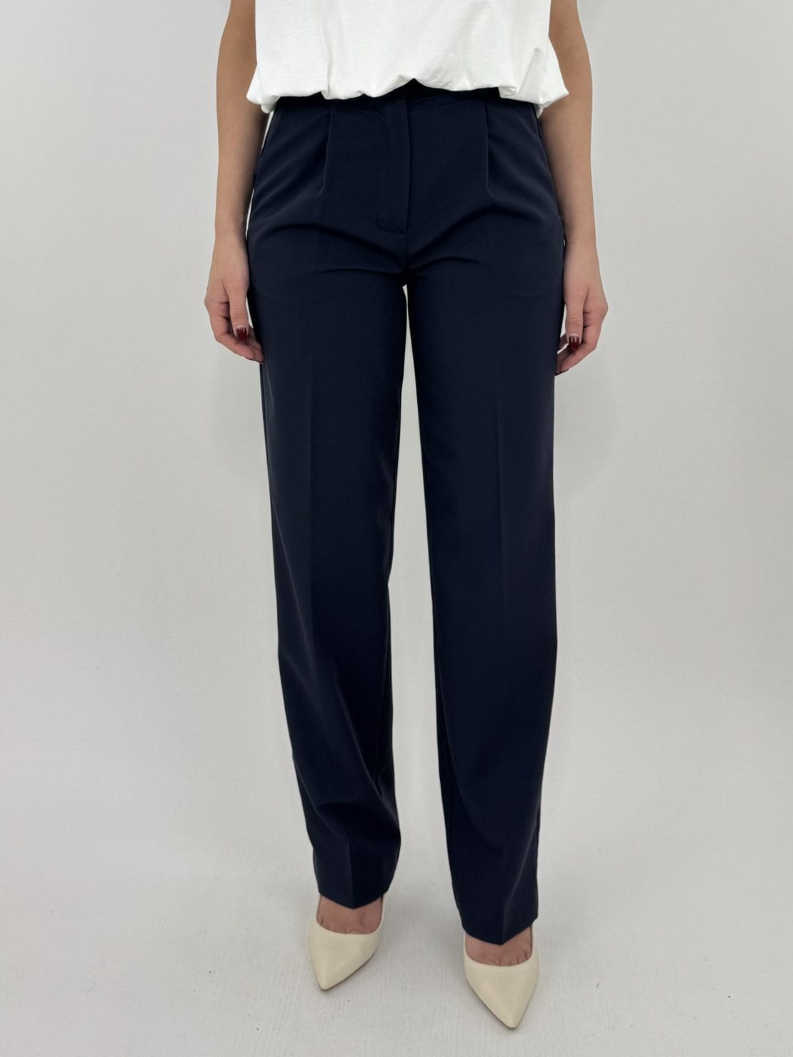 Pantalone sartoriale blu