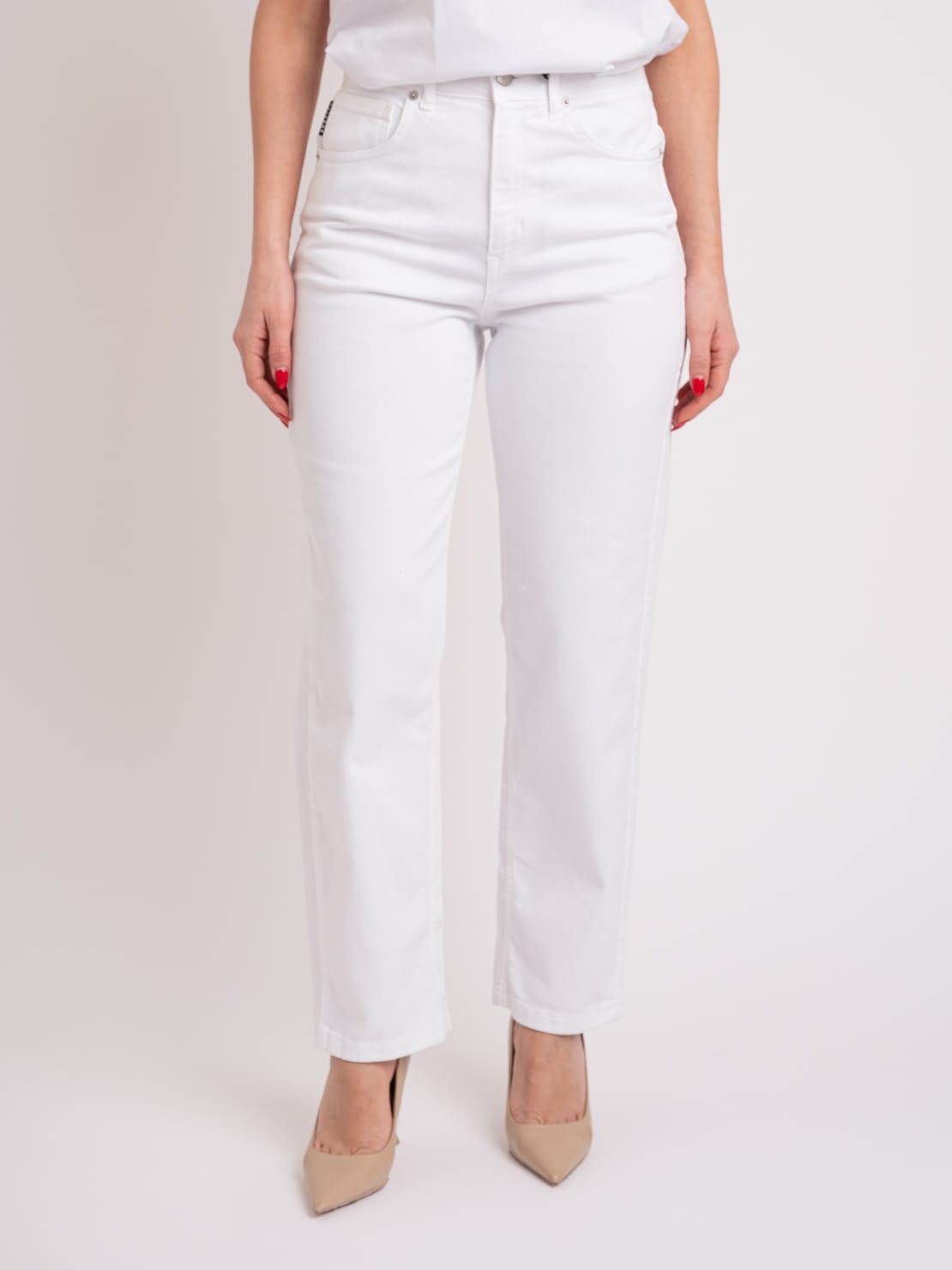 jeans louis bianco