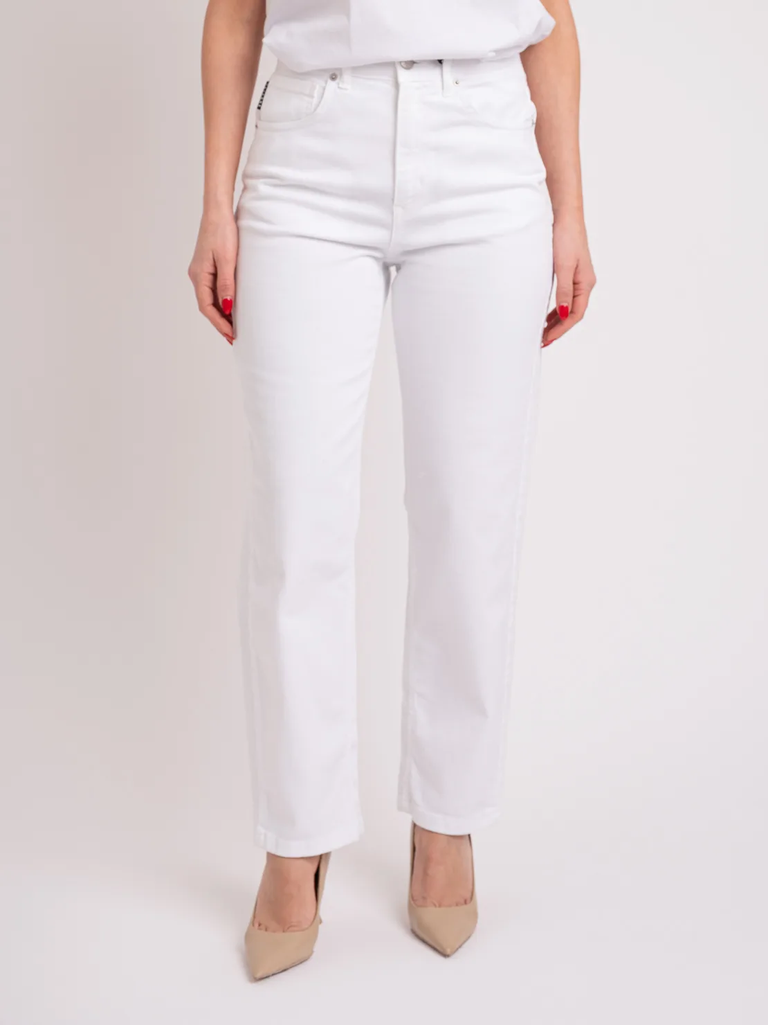 jeans louis bianco