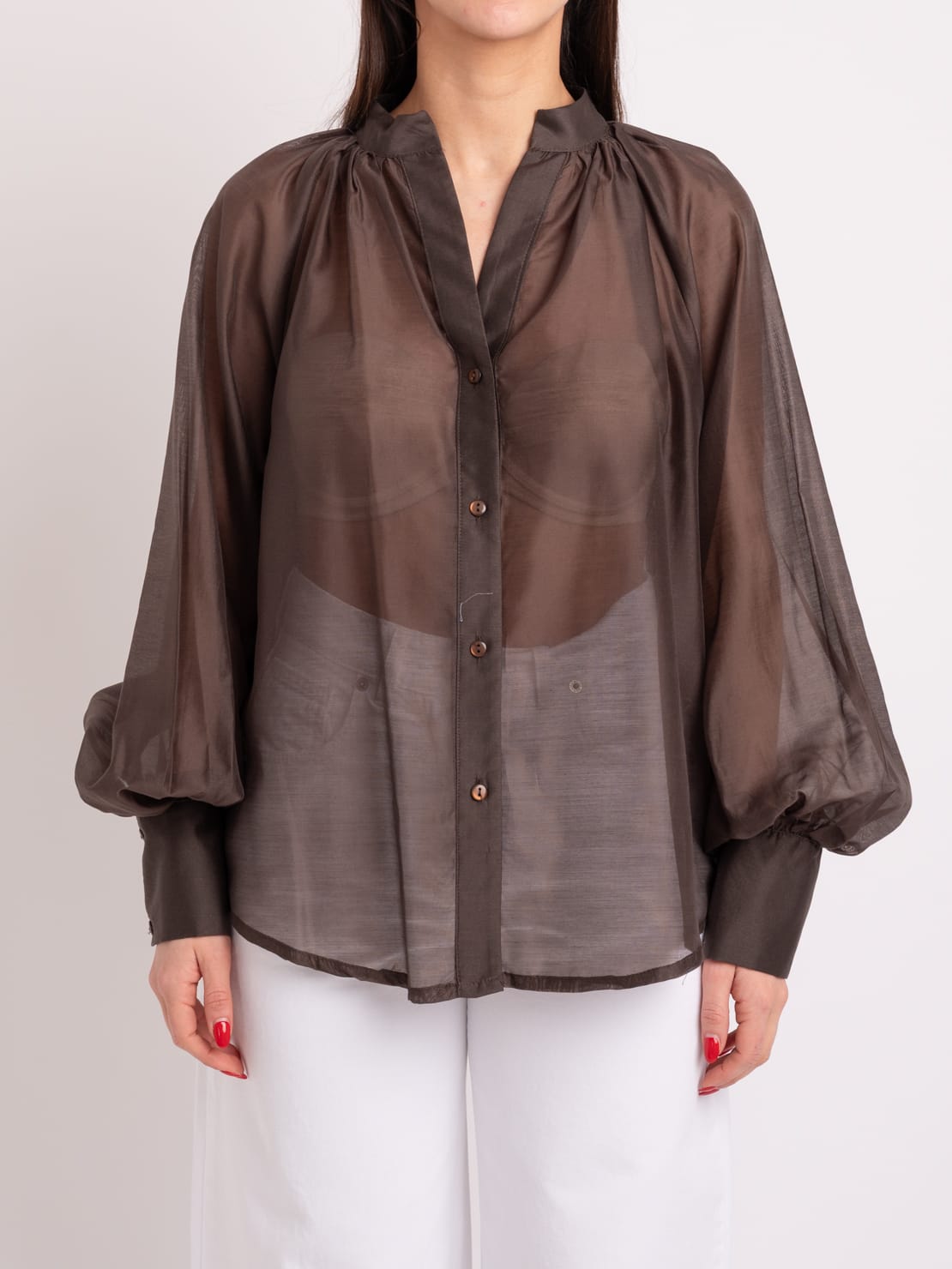 Camicia tencel Moro
