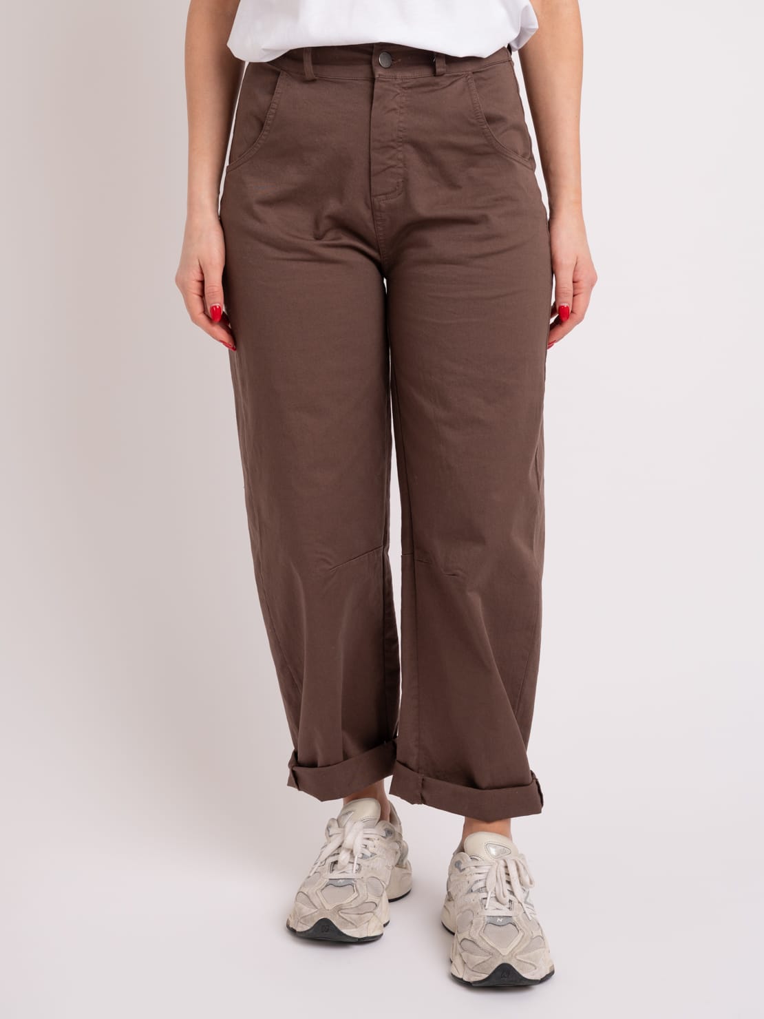Pantalone taschine piccole cioccolato