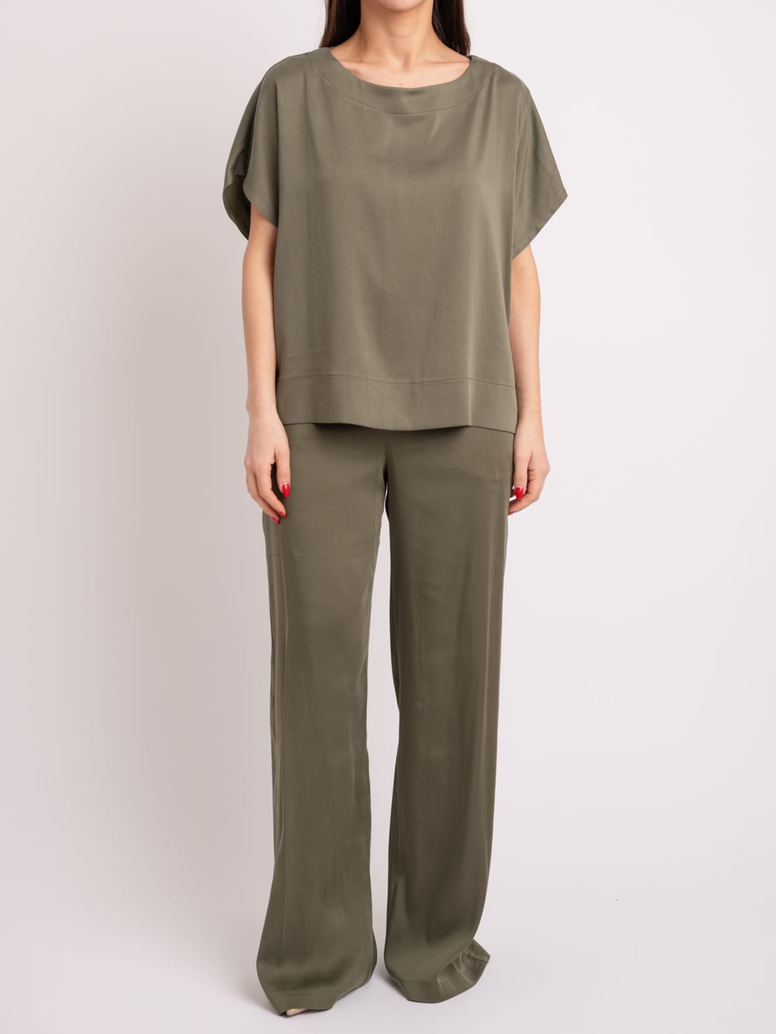 Maglia tencel militare
