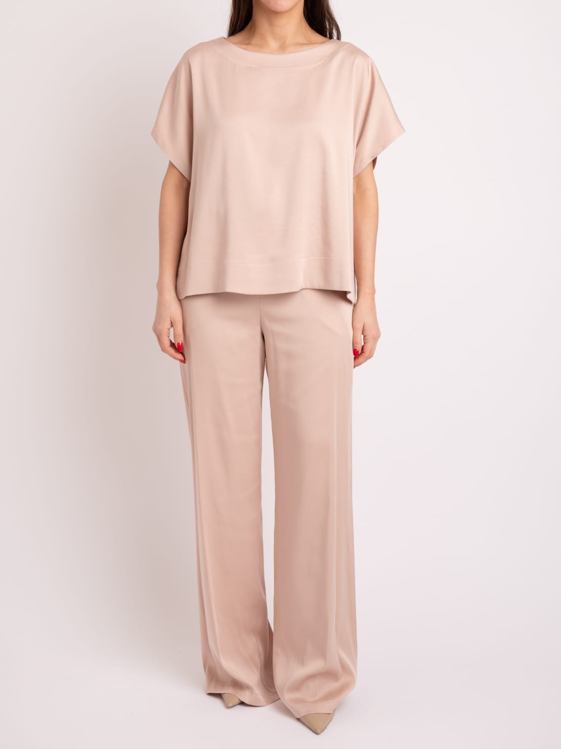 Maglia tencel nudo