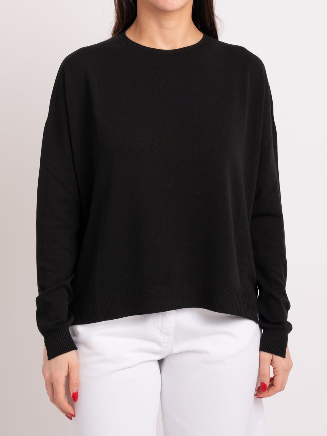 Pullover leggero nero