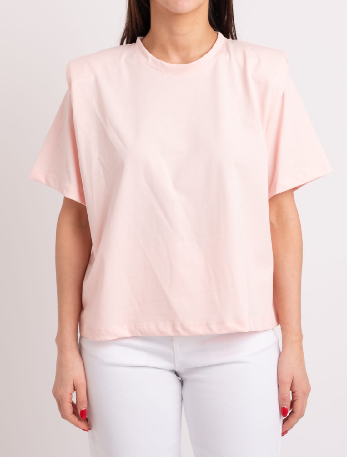 T-shirt spalline rosa