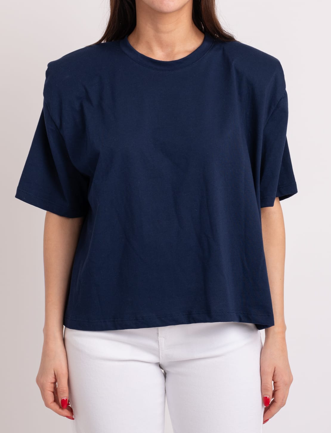 T-shirt spalline blu