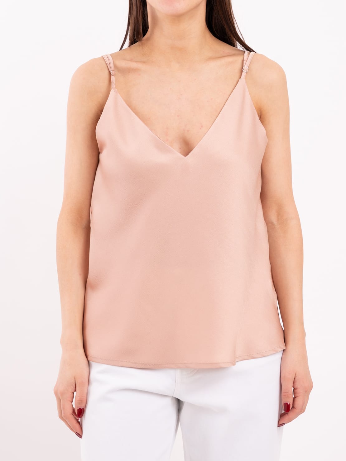 Top spalline regolabili cipria