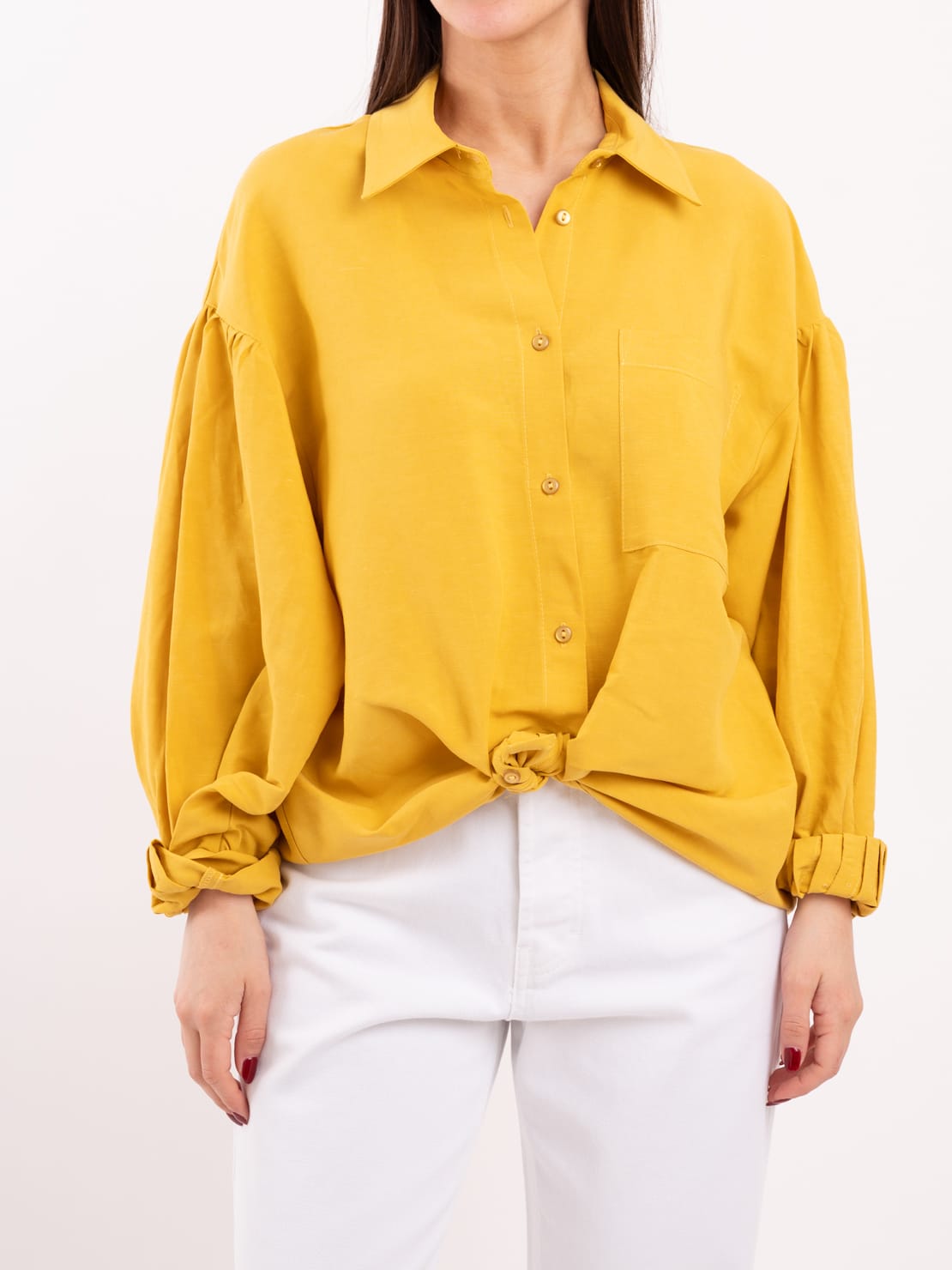 Camicia taschino safferano