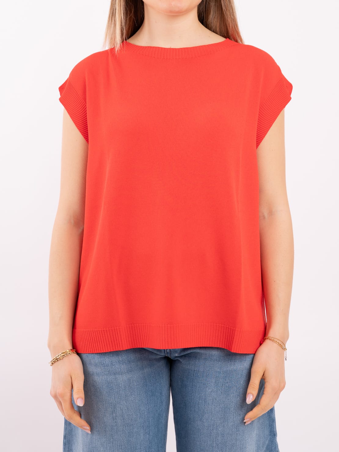 Gilet leggero corallo