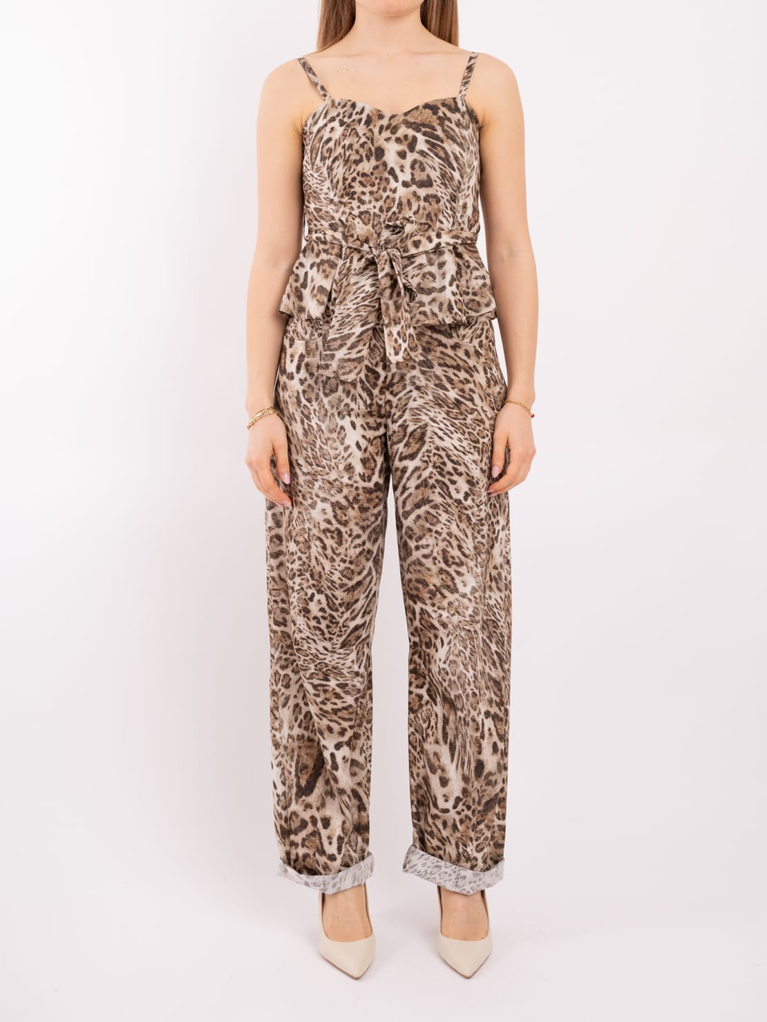 Pantalone leopardato