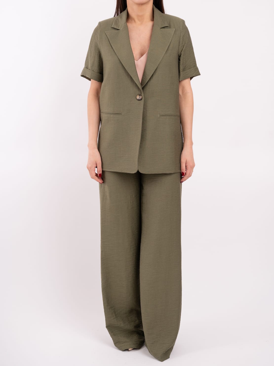 Completo Giacca mezza manica militare