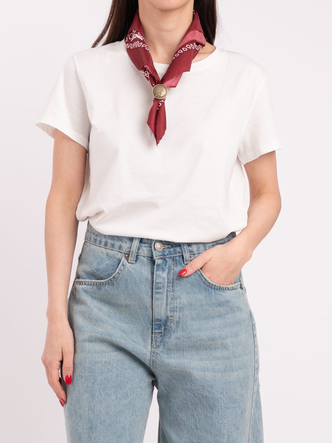 Bandana bordeaux