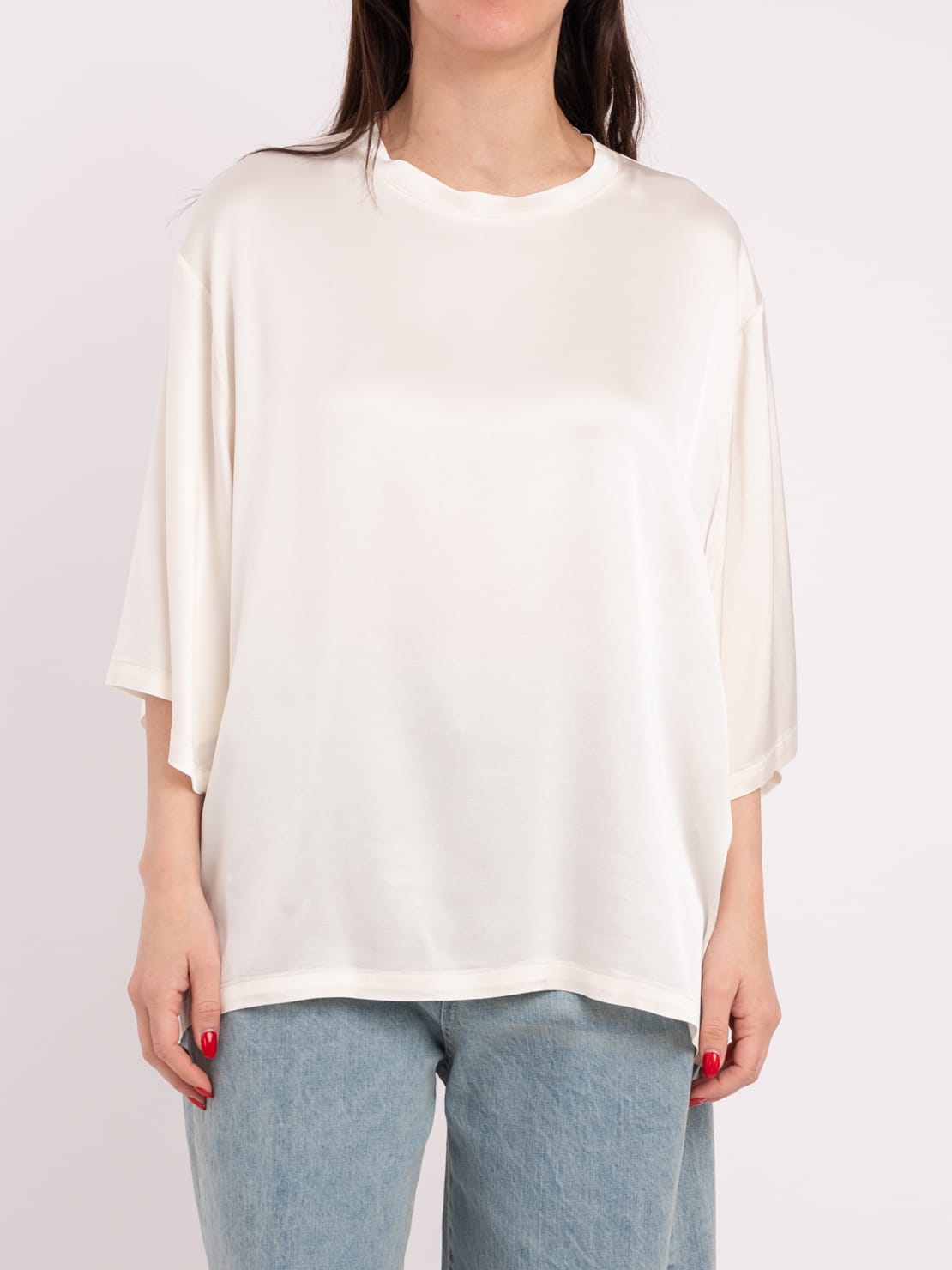 Blusa manica 3/4 burro