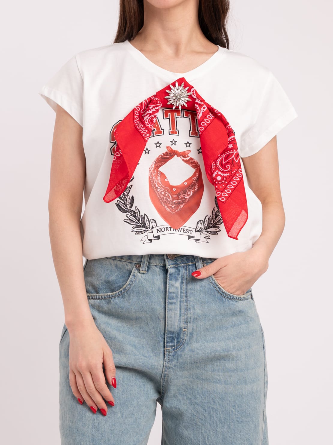 T-shirt seattle bandana
