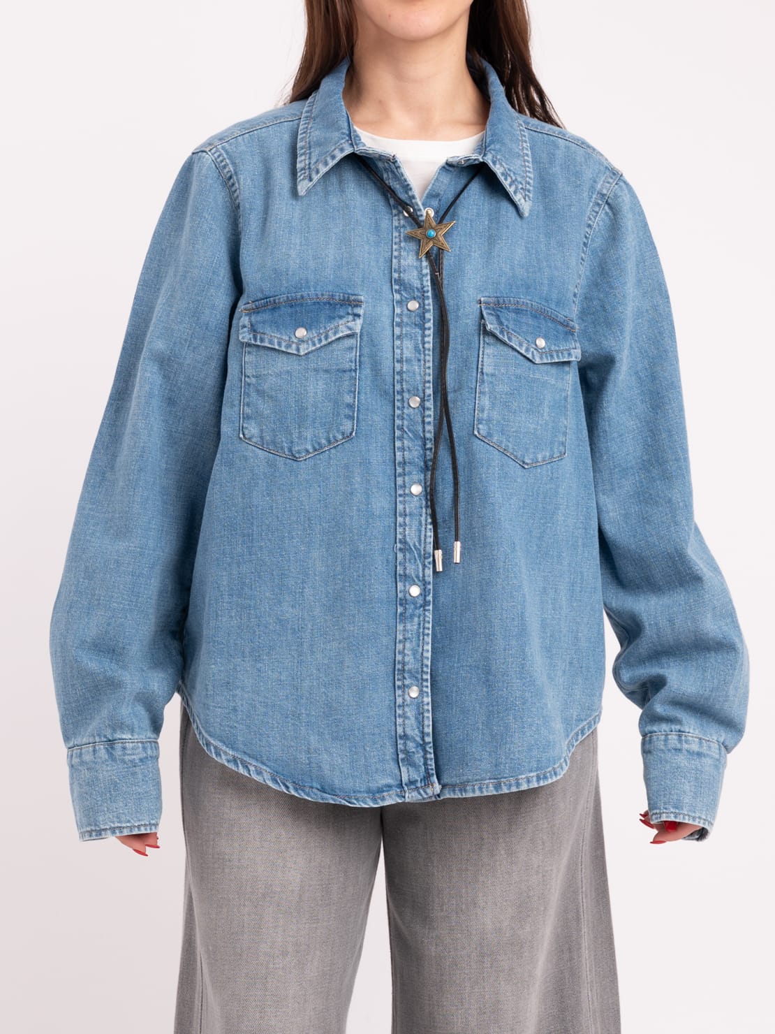 Camicia denim stella