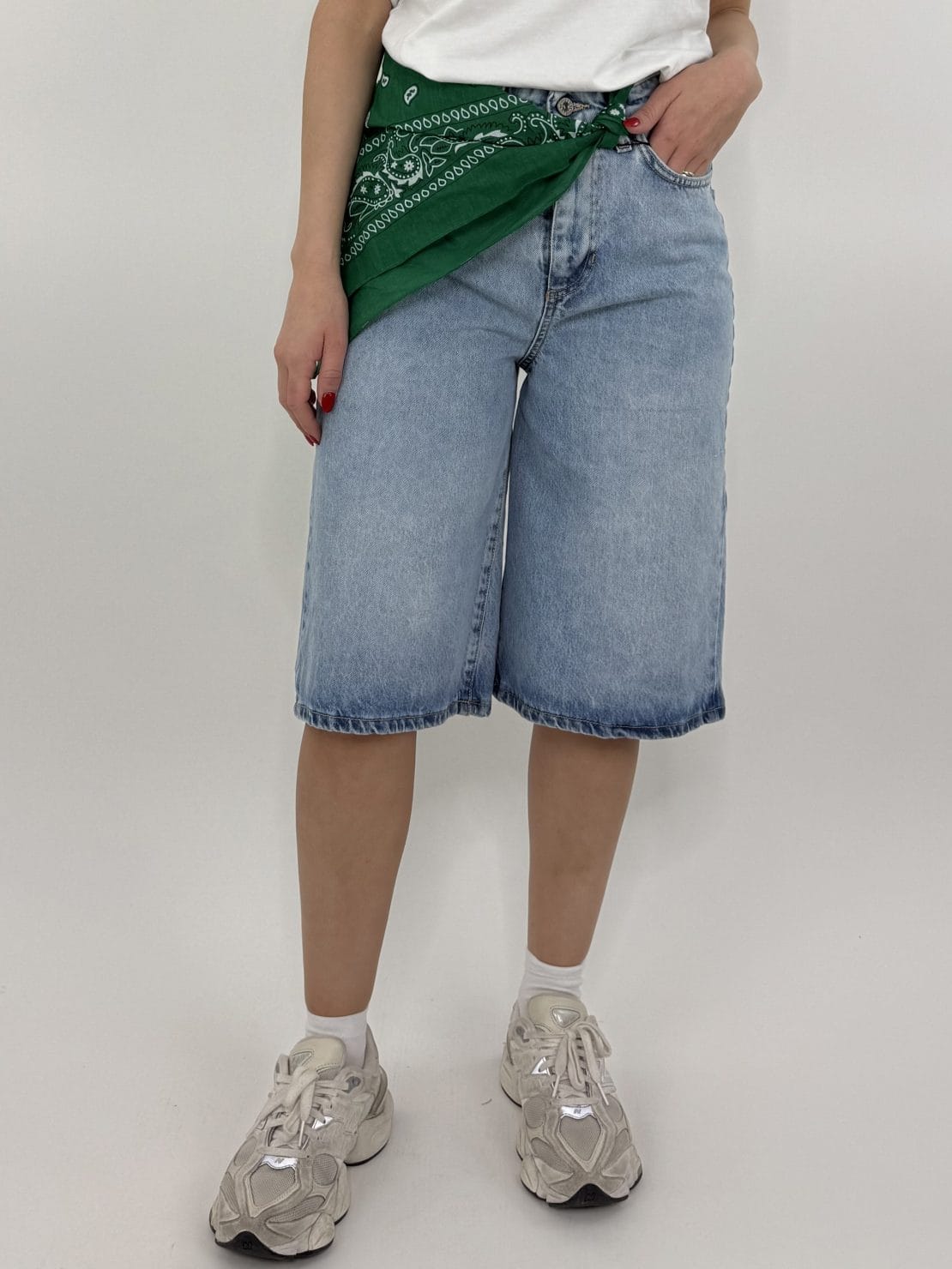 Bermuda bandana verde