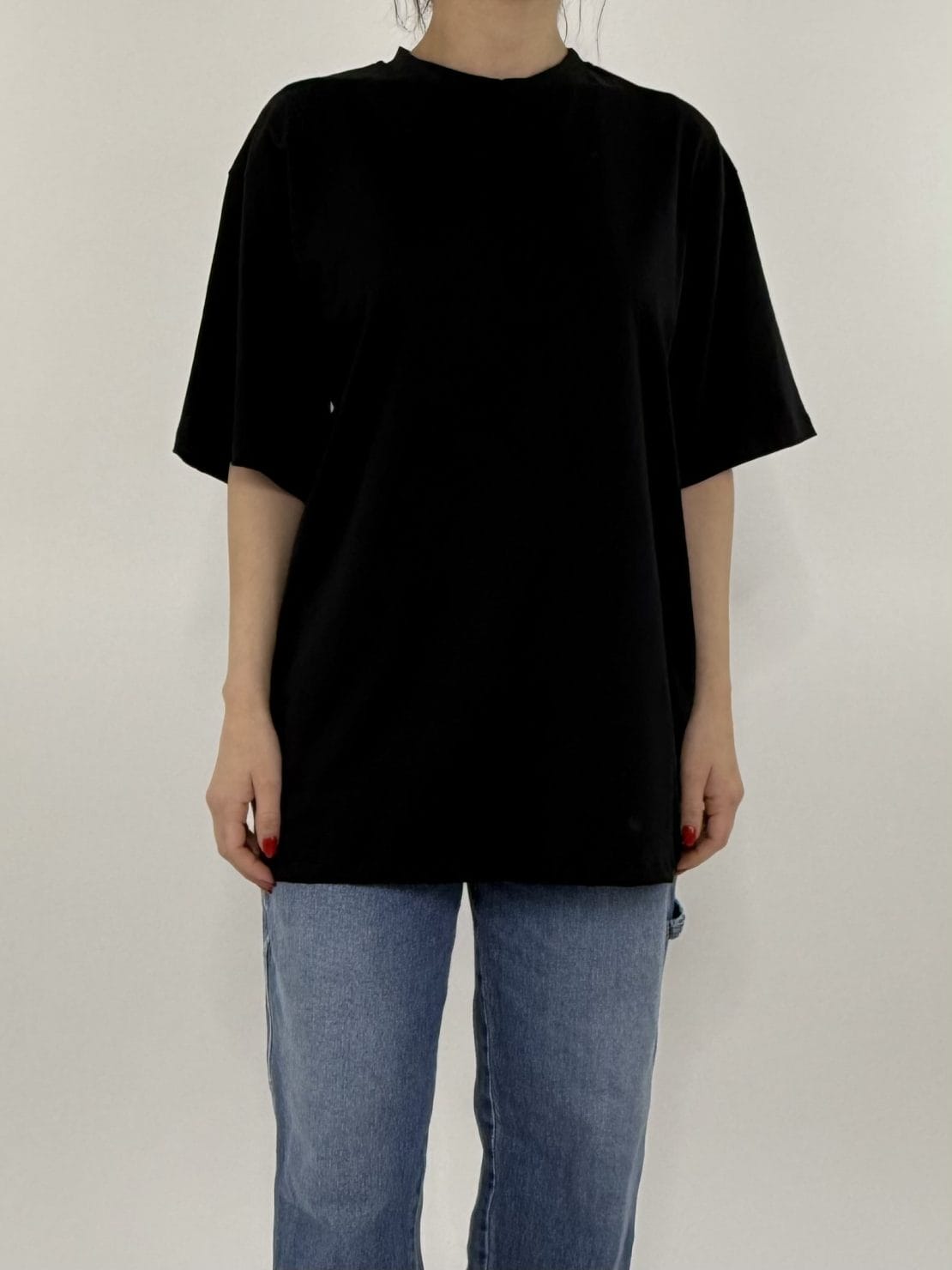 T-shirt Super over nero