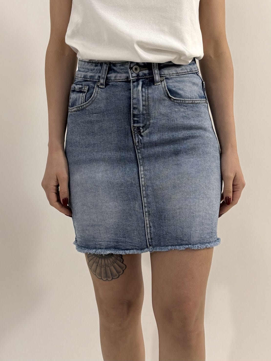 Minigonna denim