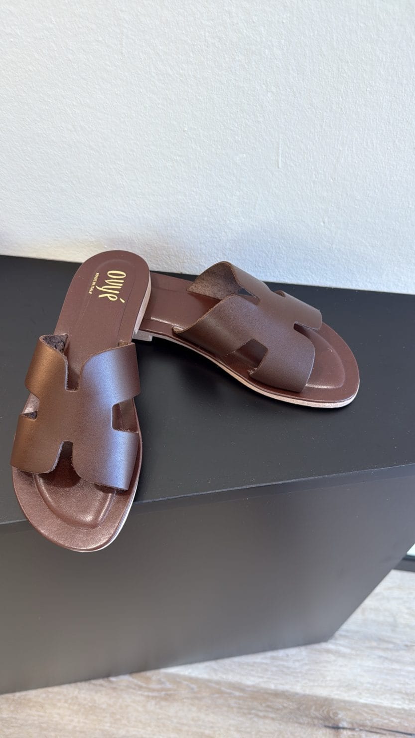Ciabatta Hermès testa di moro Ovyè