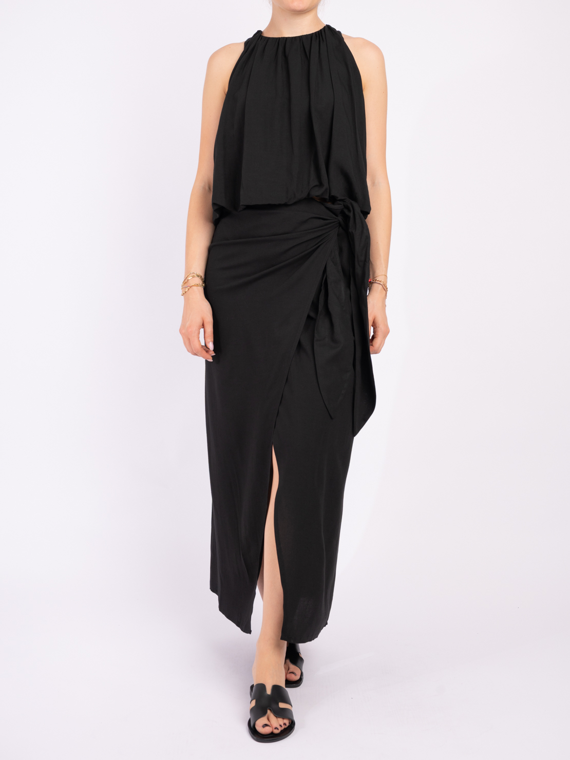 Top palloncino nero