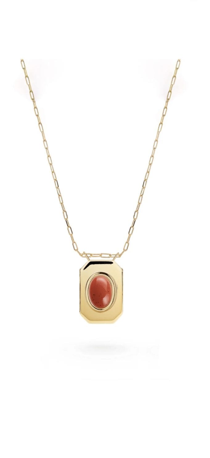 Collana Lena corallo
