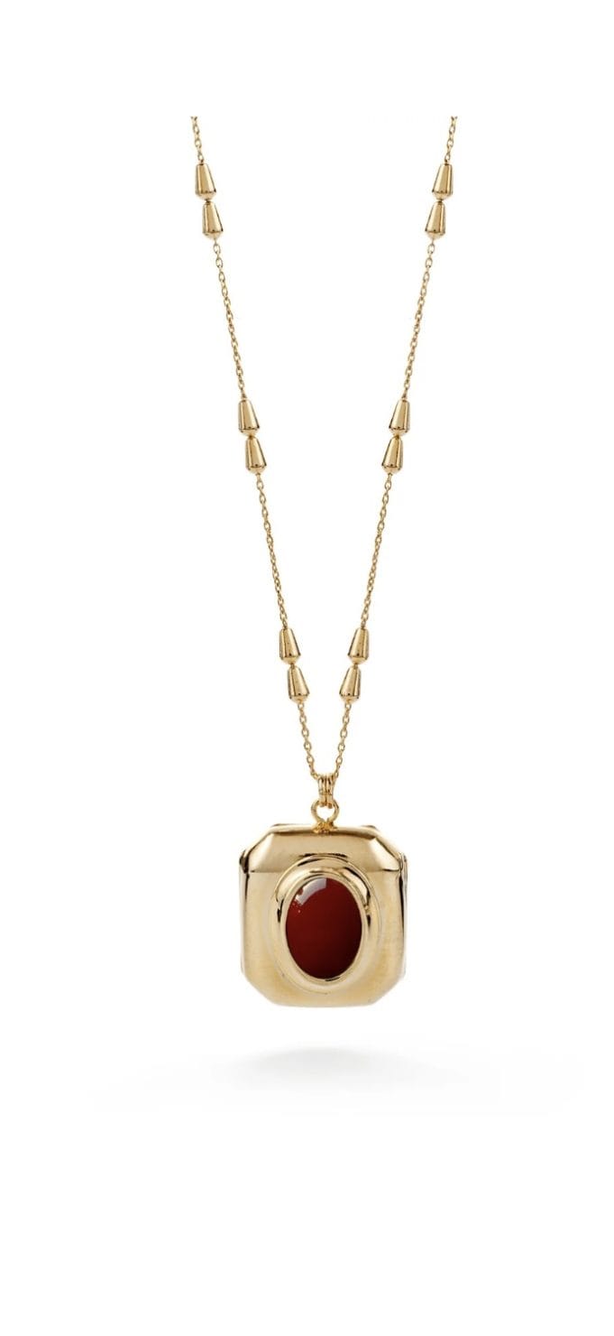 Collana Ada bordeaux