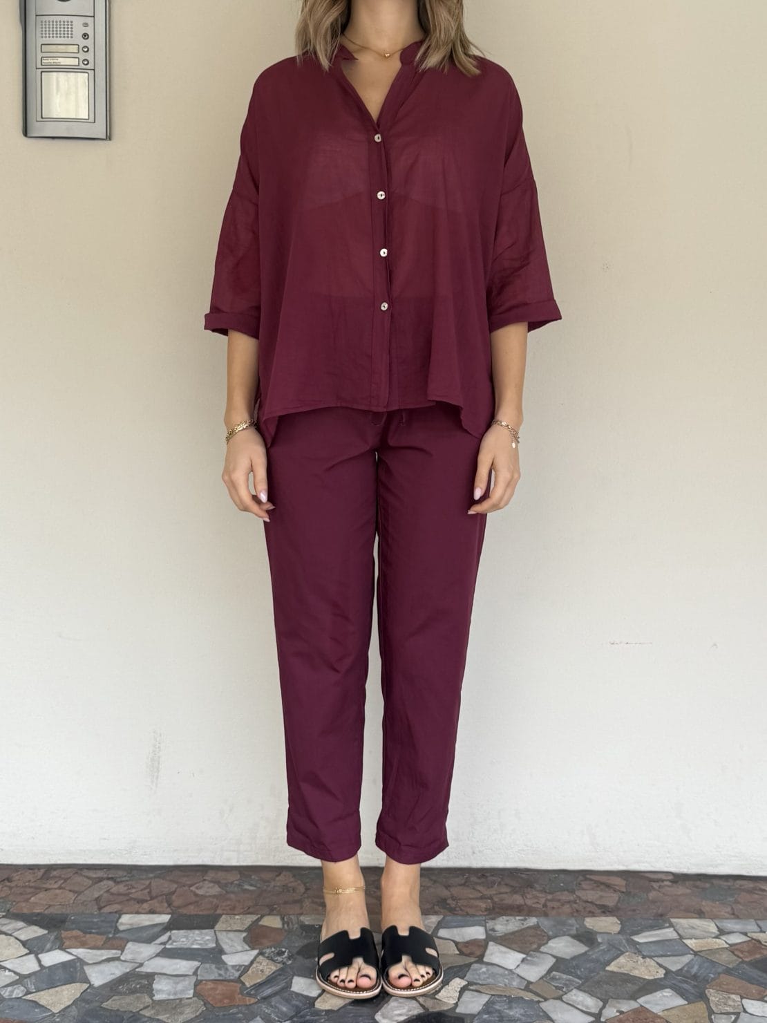 Pantalone carota Sangria