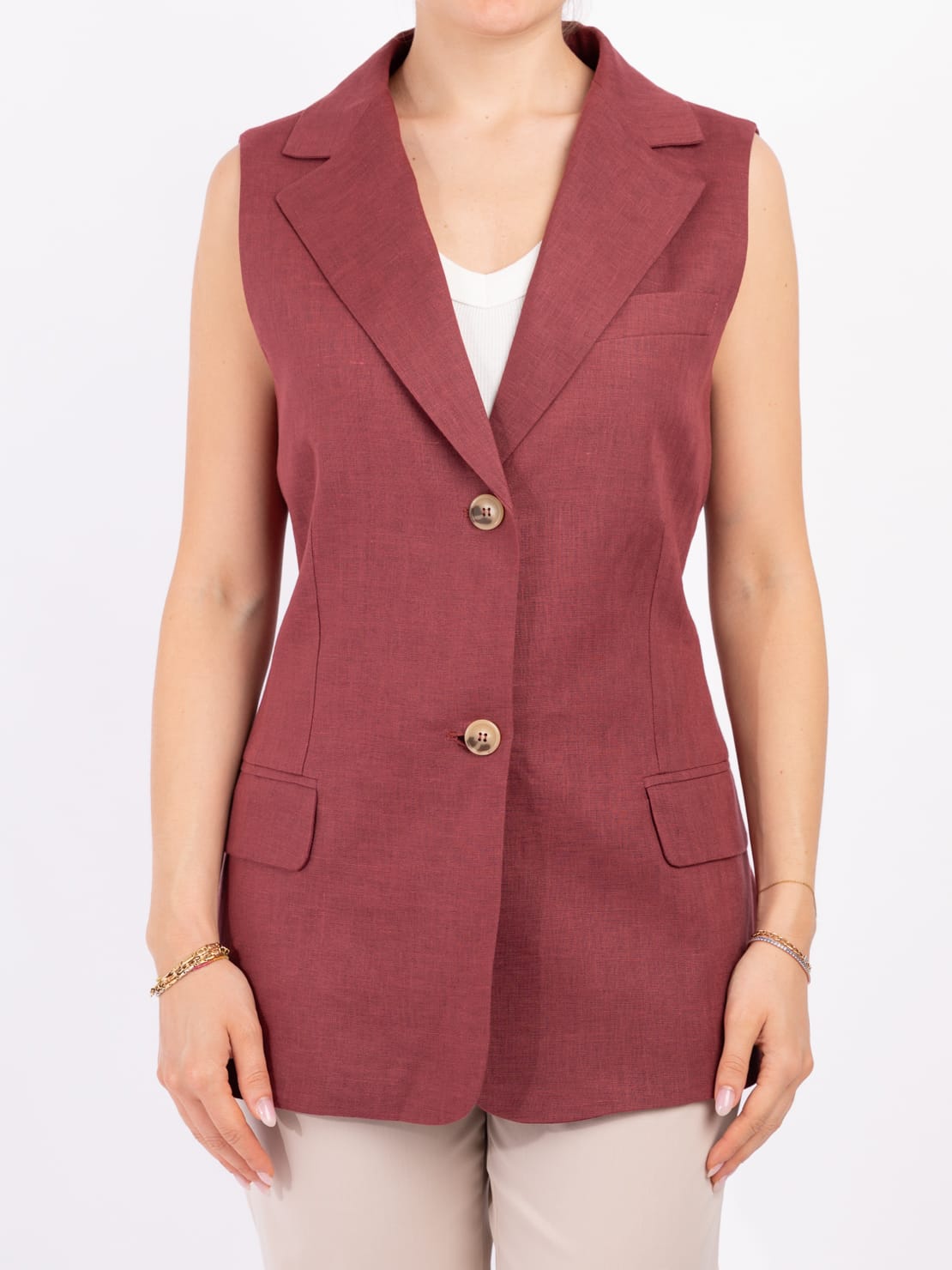 Gilet lungo india