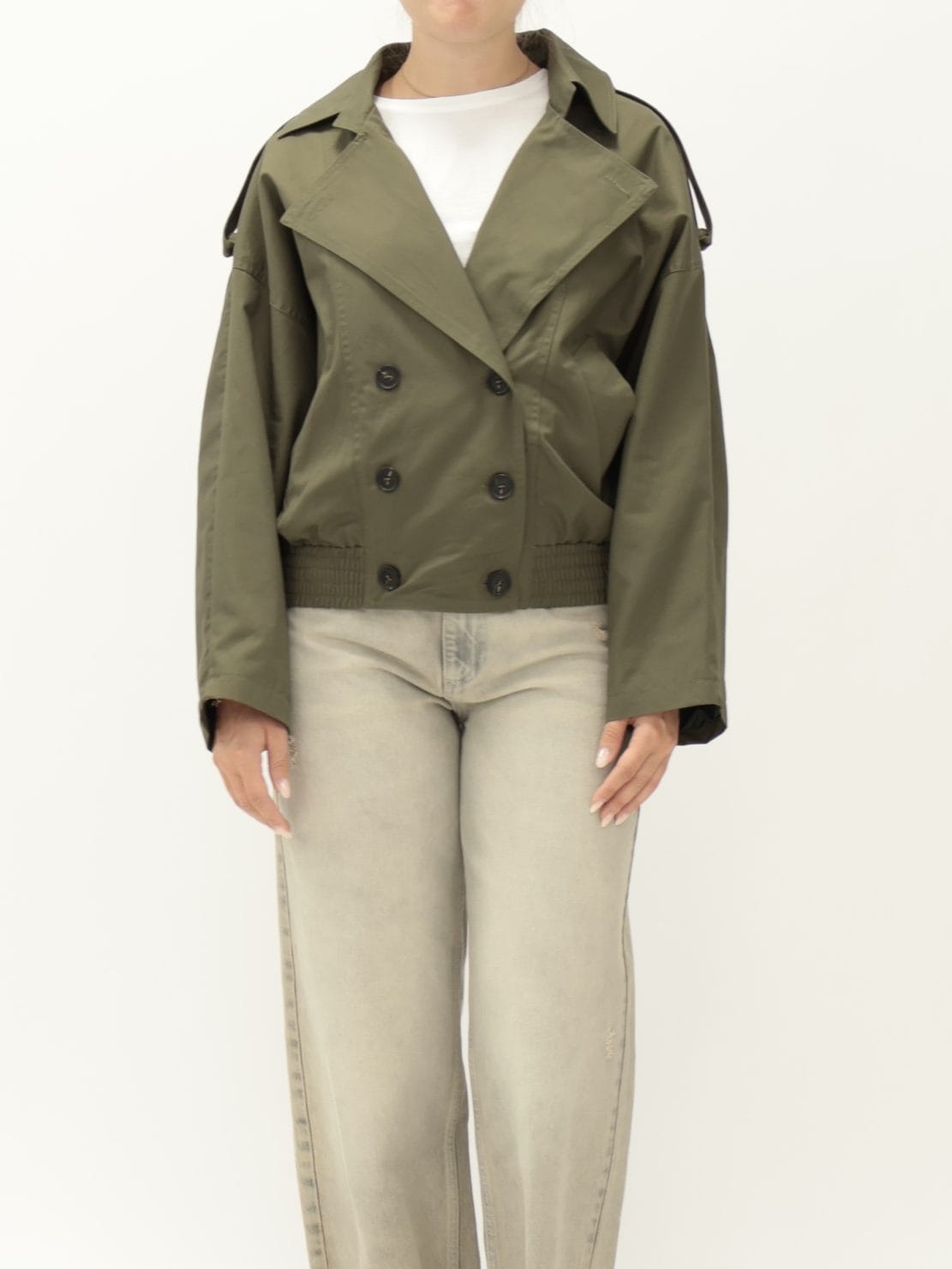 Trench Doppiopetto Militare
